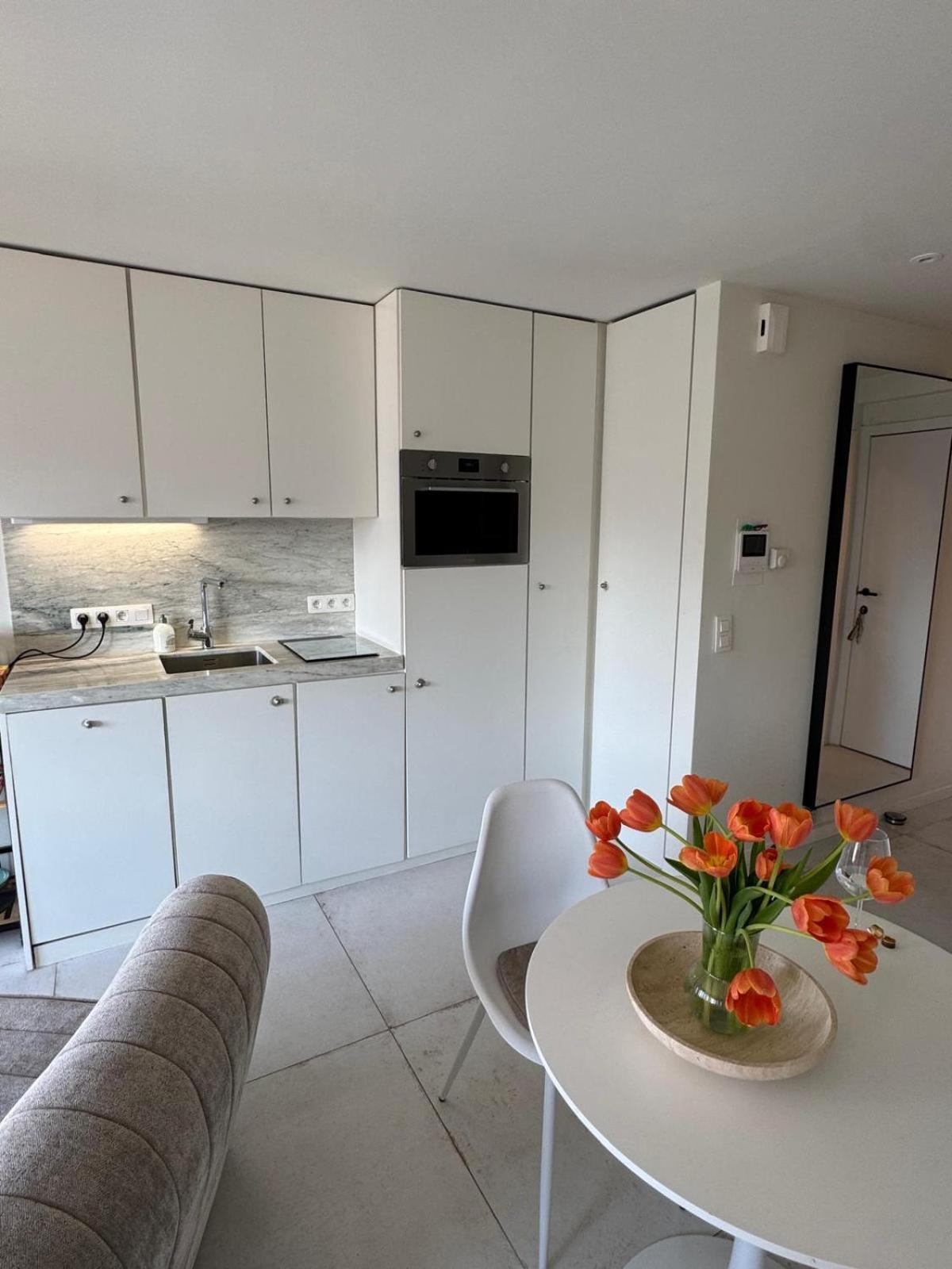 Luxe Studio/Suite Met Zeezicht En Volle Zon 克诺克－海斯特 外观 照片